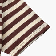 Shoreline Polo de Tejido Acanalado Texturizado con Collar Contraste Vintage Edición Limitada