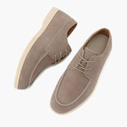 Zapatos De Ante Con Cordones Colección Lujo Exclusivo