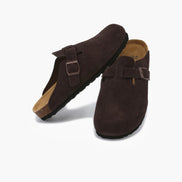 Old Money Zuecos De Ante De Ternera Suede Colección Exclusiva Para Elegancia Cotidiana