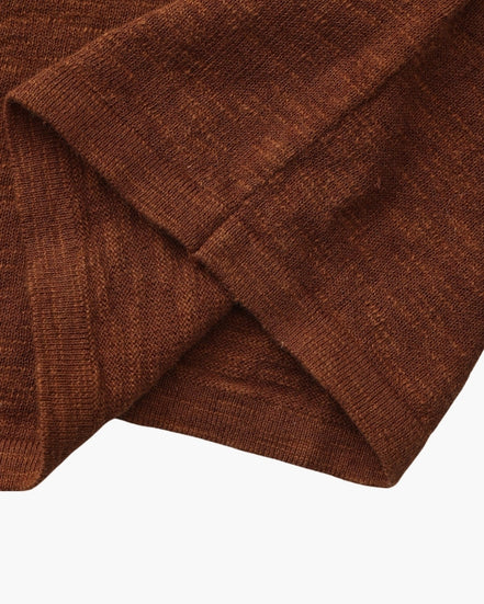 Suéter De Cuello Redondo De Algodón Y Lino 75 Por 25 Colección Lino Premium Edición Limitada