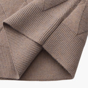 Suéter Cuello Redondo Diamond Knit Tejido Diamante Colección Exclusiva Uso Diario