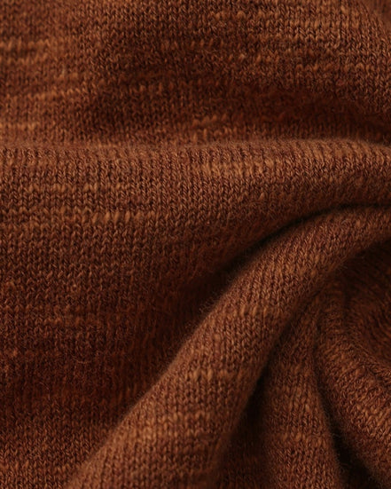 Suéter De Cuello Redondo De Algodón Y Lino 75 Por 25 Colección Lino Premium Edición Limitada