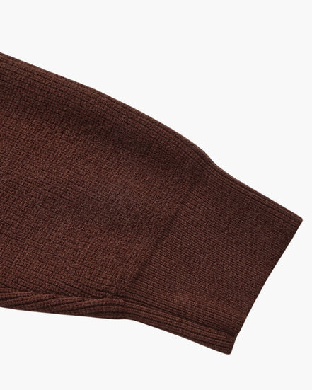 Suéter De Punto Refinado Con Media Cremallera Algodón Premium Colección Exclusiva