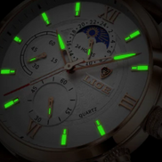 Lugano Classic Reloj de Pulsera en Acero Inoxidable Premium Colección Exclusivo y Resistente al Agua