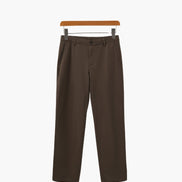 Pantalones De Lana Mezclada Premium Colección Entallada Con Detalles Refinados Edición Limitada