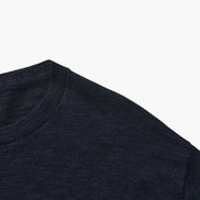 Suéter De Cuello Redondo De Algodón Y Lino 75 Por 25 Colección Lino Premium Edición Limitada