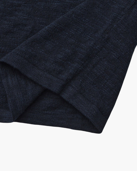 Suéter De Cuello Redondo De Algodón Y Lino 75 Por 25 Colección Lino Premium Edición Limitada