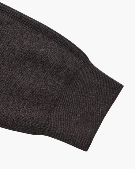 Suéter De Punto Refinado Con Media Cremallera Algodón Premium Colección Exclusiva