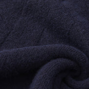 Suéter Cuello Redondo Diamond Knit Tejido Diamante Colección Exclusiva Uso Diario