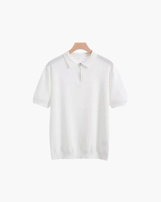 Marbella Polo Con Cremallera Malla Premium Colección Marbella Confort Superior Edición Limitada