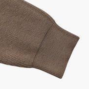 Suéter De Punto Refinado Con Media Cremallera Algodón Premium Colección Exclusiva