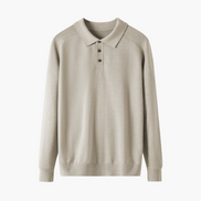 Polo de Lana Premium Confort Superior Colección Clásica Exclusiva para Hombre Vestir Diario
