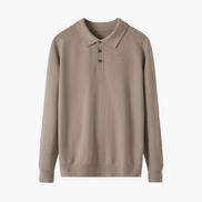 Polo de Lana Premium Confort Superior Colección Clásica Exclusiva para Hombre Vestir Diario