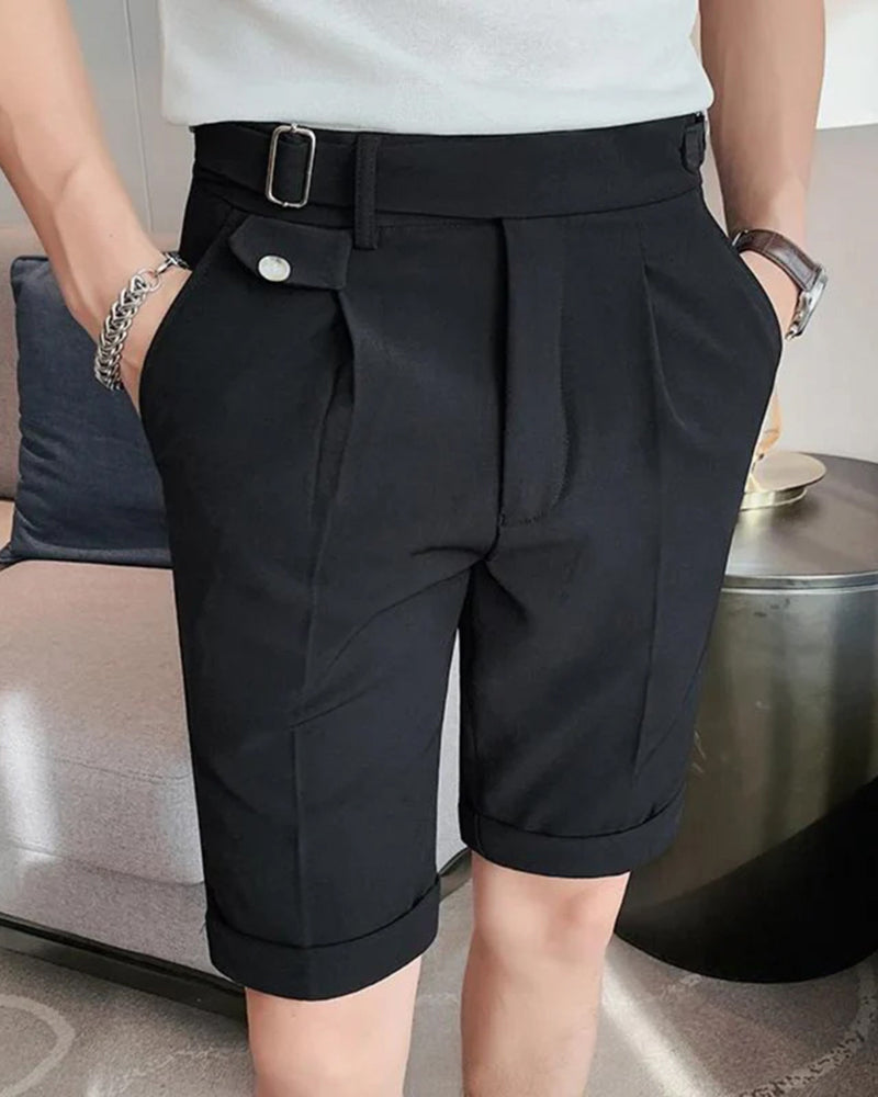 Paris Short Pantalón Algodón y Poliéster Colección Luxe Tejido Suave para Confort Diario
