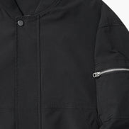 Chaqueta Bomber Minimalista Colección Minimalist Edición Limitada Con Bolsillo Utilitario