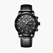 Lugano Classic Reloj de Pulsera en Acero Inoxidable Premium Colección Exclusivo y Resistente al Agua