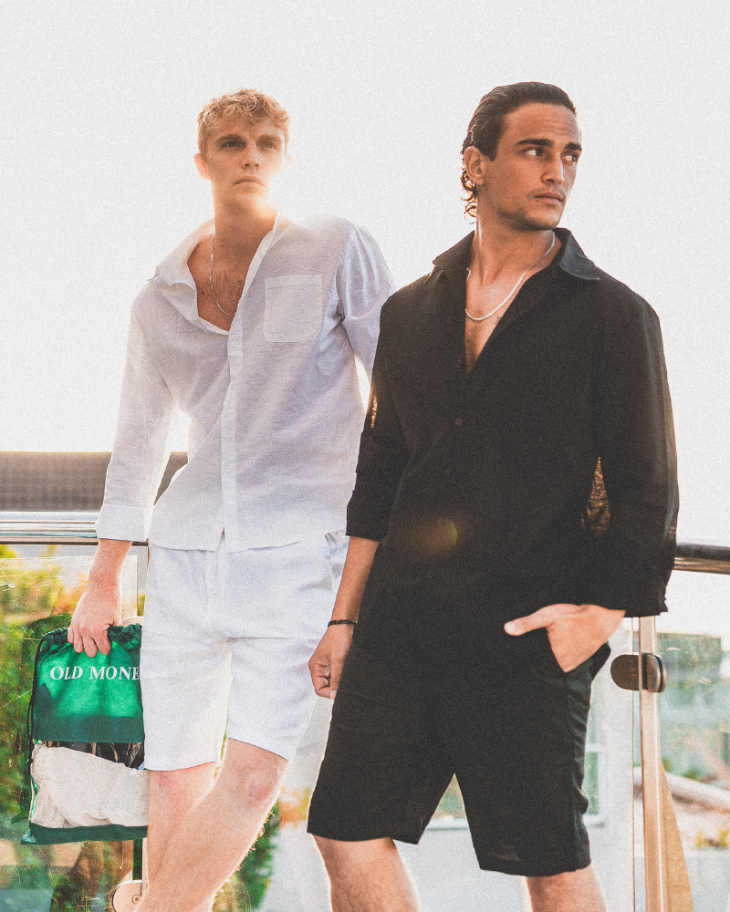 Casablanca Shorts De Lino Premium Colección Selecta