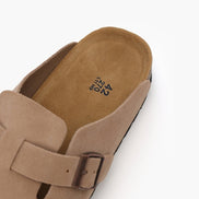 Old Money Zuecos De Ante De Ternera Suede Colección Exclusiva Para Elegancia Cotidiana