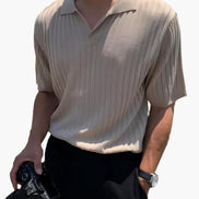 Florence Polo Canalé de Algodón Colección Lux Exquisita Edición Limitada para Estilo Refinado