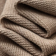 Suéter Polo Texturizado De Poliéster Premium Con Puños Y Dobladillo Acanalados Y Corte Clásico Edición Limitada