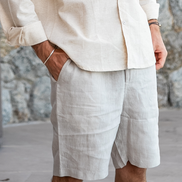 Casablanca Shorts De Lino Premium Colección Selecta
