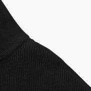 Suéter De Punto Refinado Con Media Cremallera Algodón Premium Colección Exclusiva