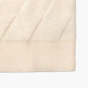 Suéter Cuello Redondo Diamond Knit Tejido Diamante Colección Exclusiva Uso Diario