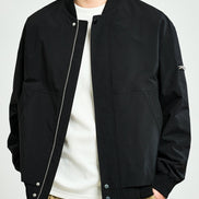 Chaqueta Bomber Minimalista Colección Minimalist Edición Limitada Con Bolsillo Utilitario