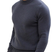 Suéter Cuello Alto de Cachemira y Lana Colección Lujo Exclusivo para Hombre Premium