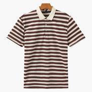 Shoreline Polo de Tejido Acanalado Texturizado con Collar Contraste Vintage Edición Limitada