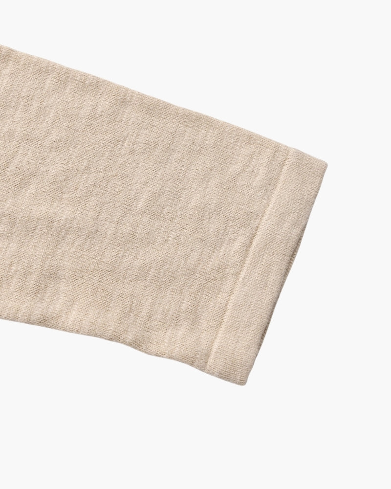 Suéter De Cuello Redondo De Algodón Y Lino 75 Por 25 Colección Lino Premium Edición Limitada