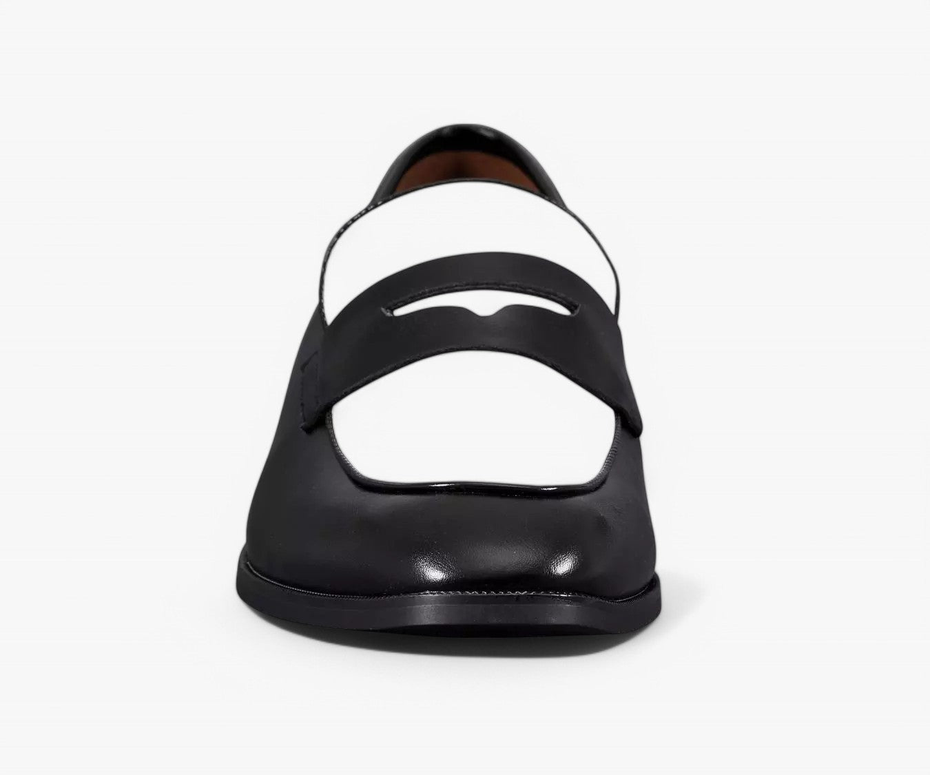 Montclair Mocasín Bicolor de PU Colección Refinada Edición Limitada para Oficina y Eventos