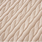 Suéter Trenzado de Algodón Premium Exclusivo con Cremallera