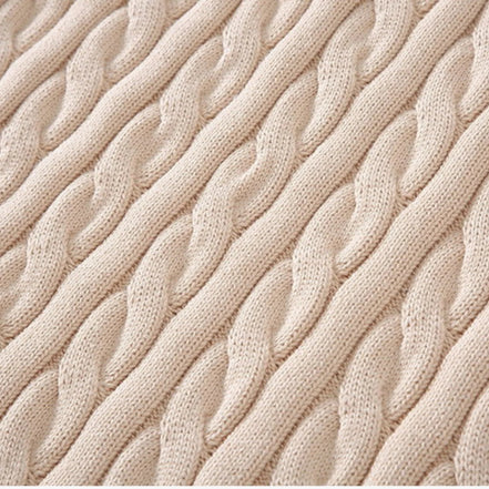 Suéter Trenzado de Algodón Premium Exclusivo con Cremallera