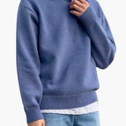 Suéter De Lana 100 Por Ciento Con Botones Y Cremallera Parcial Edición Limitada Exclusiva