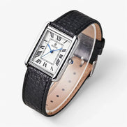 Reloj Cuarzo Clásico Pulsera Cuero Texturizado Colección Elegancia Edición Limitada