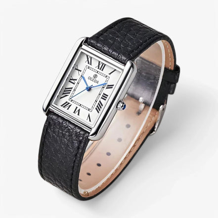 Reloj Cuarzo Clásico Pulsera Cuero Texturizado Colección Elegancia Edición Limitada