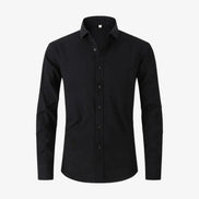 Camisa Casual de Algodón y Lino Corte Slim Colección Premium Edición Limitada para Estilos Elegantes