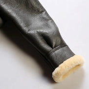 Old Money Abrigo Aviador De Cuero Colección Exclusiva Edición Limitada Para Aviadores Modernos