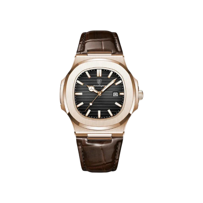 Echelon Prestige Reloj De Acero Inoxidable Con Cuarzo Y Esfera Texturizada Edición Limitada