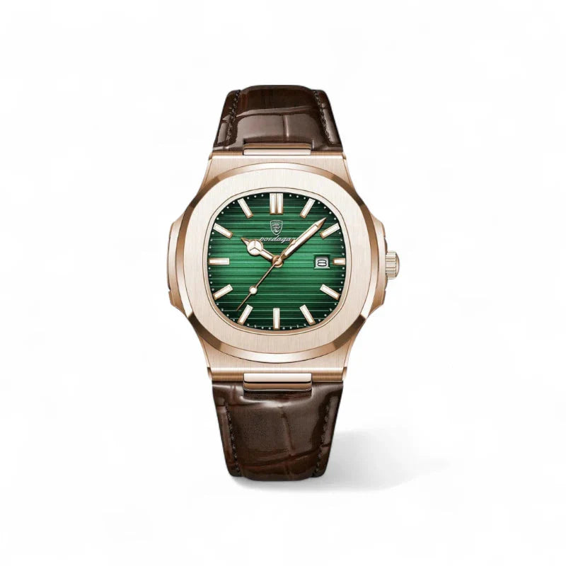 Echelon Prestige Reloj De Acero Inoxidable Con Cuarzo Y Esfera Texturizada Edición Limitada