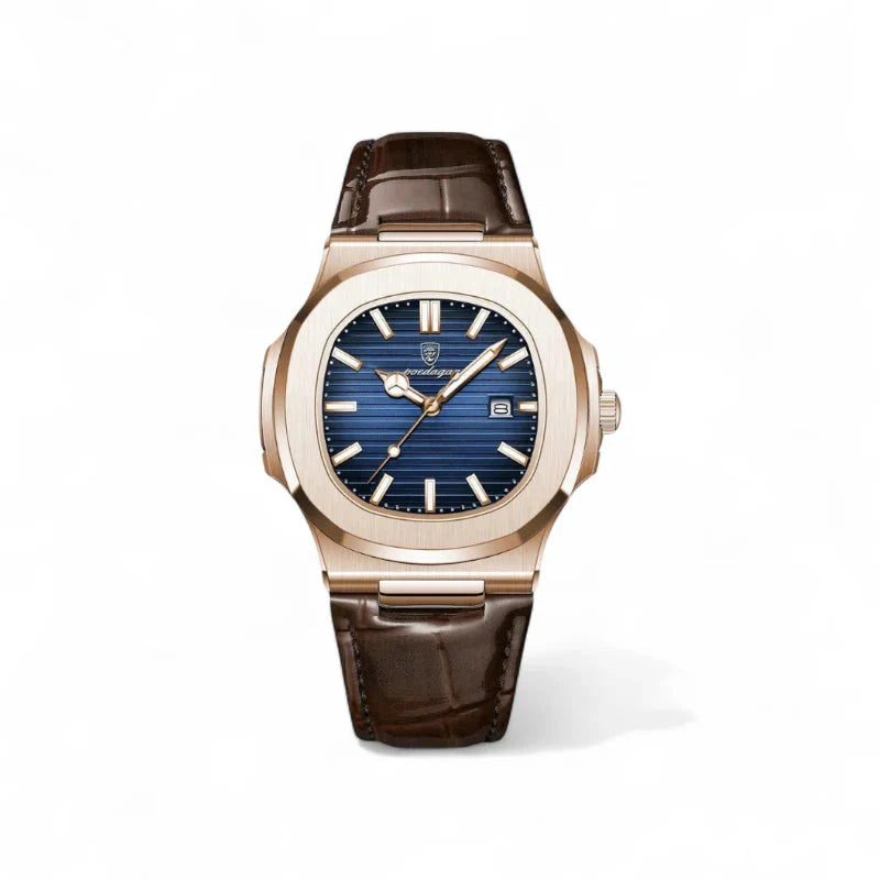 Echelon Prestige Reloj De Acero Inoxidable Con Cuarzo Y Esfera Texturizada Edición Limitada