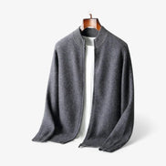 Cardigan De Lana Premium Exclusiva Con Cremallera Completa