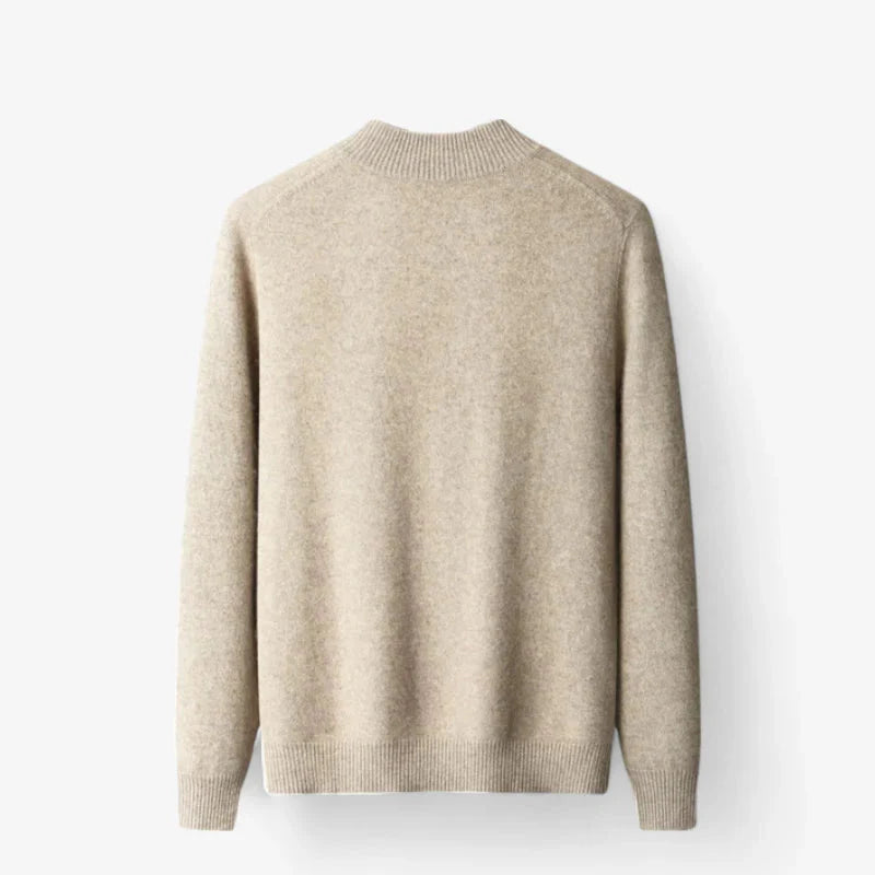 Cardigan De Lana Premium Exclusiva Con Cremallera Completa