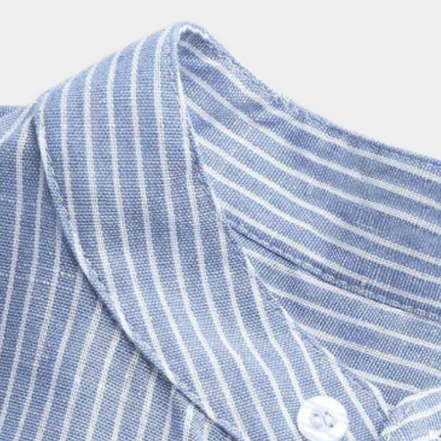 Old Money Camisa Larga de Algodón Premium Colección Old Money Exclusiva para Hombre