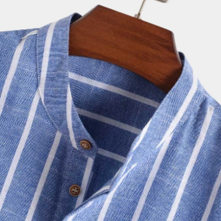 Old Money Camisa de Manga Corta Colección Atemporal Algodón Puro Edición Exclusiva