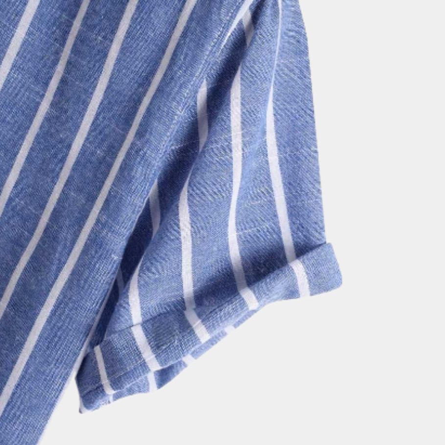 Old Money Camisa de Manga Corta Colección Atemporal Algodón Puro Edición Exclusiva