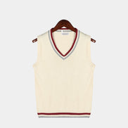 Old Money Suéter Sin Mangas Colección Old Money Tejido Premium Con Ajuste Clásico Pieza Exclusiva