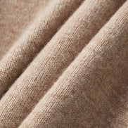 Old Money Suéter de Lana Merino con Cremallera de Media Longitud Colección Exclusiva