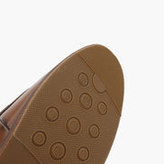 Hampton Mocasín Con Encaje De Cuero De Grano Completo, Colección Heritage Craft Limitada